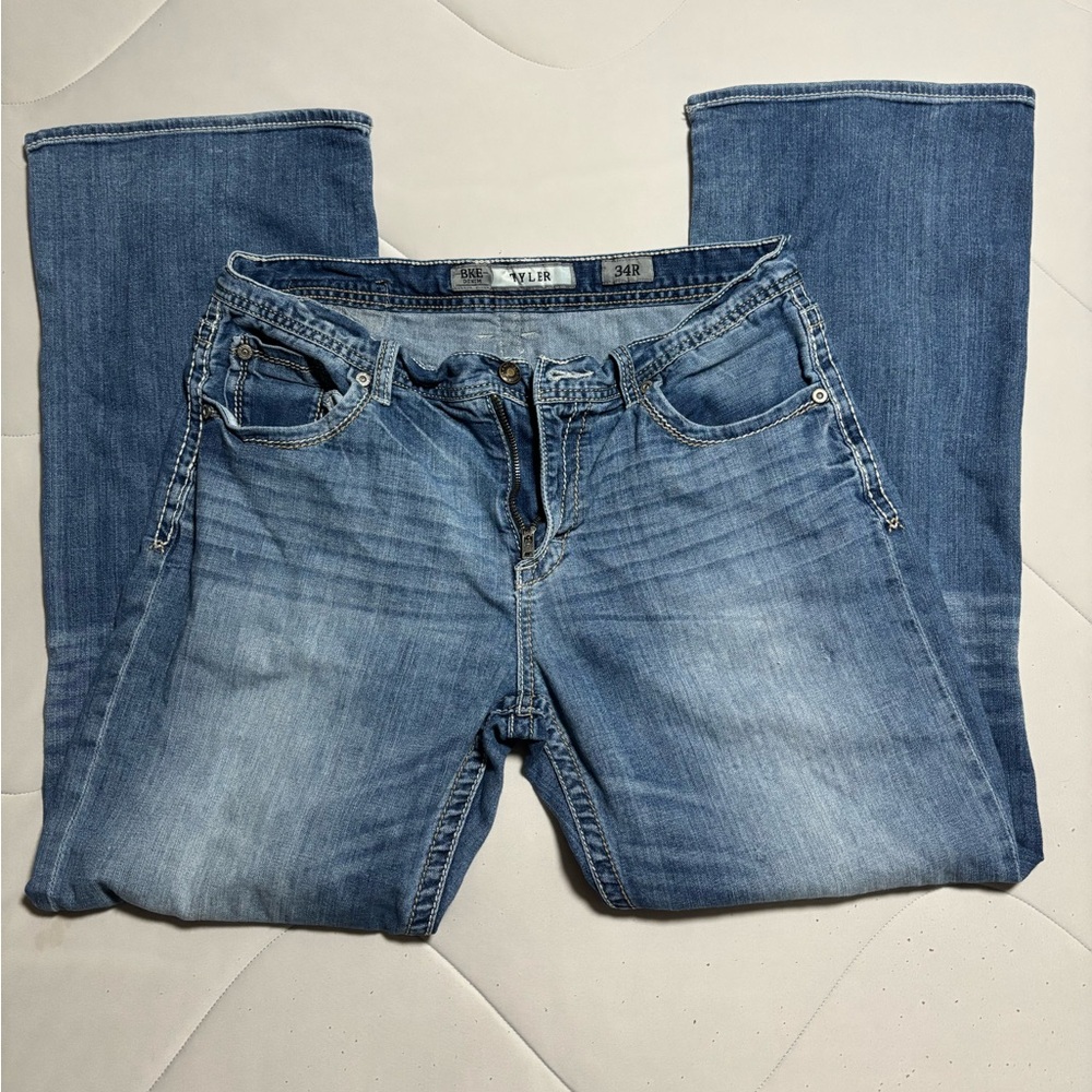 BKE Buckle Tyler 34R stretch jeans